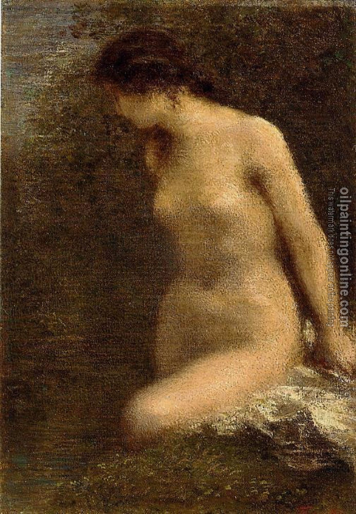 Fantin-Latour, Henri - Small Brunette Bather